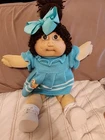 Vintage Cabbage Patch  Kid Jesmar Girl Brown Hair Hazel Eyes Head Mold 2