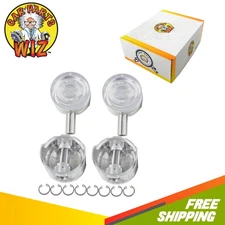 Engine Piston Set Fits 89-95 Geo Sidekick Tracker 1.6L G16KC
