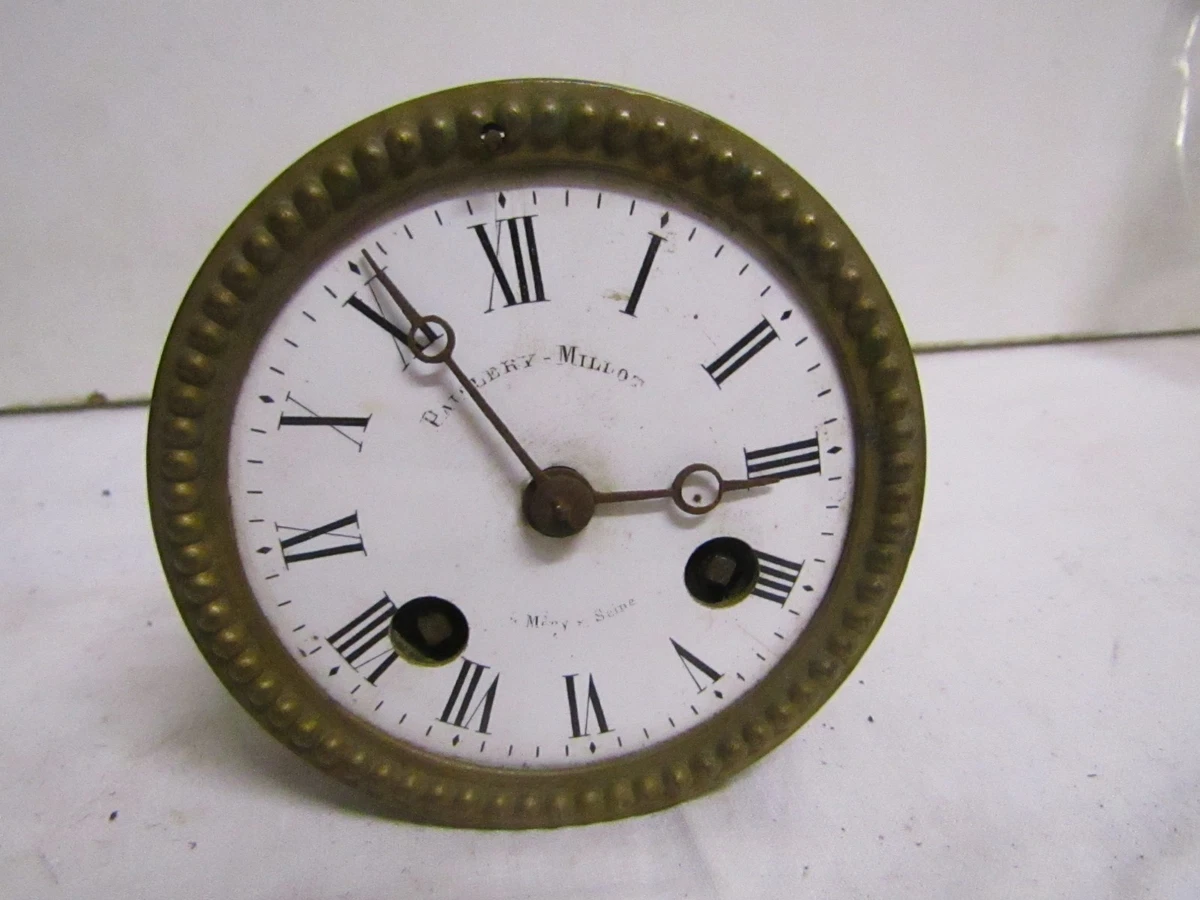 VINTAGE BALANCIER PENDULE carillon wall clock horloge murale art deco
