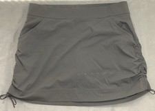 Columbia Women's XL Activewear Ruched Skort 17" Built in Shorts Stretch UPF 50
