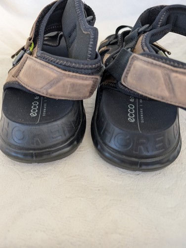 Ecco Exowrap 3 Riemen Herren 8 8,5 braun Wander Sandalen Outdoor Freizeit atmungsaktiv - Bild 4 von 4