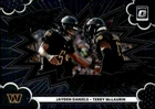 2025 Donruss Optic Jayden Daniels/Terry McLaurin Base (RAW)