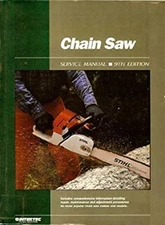 Chain Saw Service Manual Paperback Intertec Publishing Corporatio