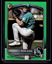RYAN SLOAN 2025 BOWMAN DRAFT GREEN BORDER #BD-94 56/99