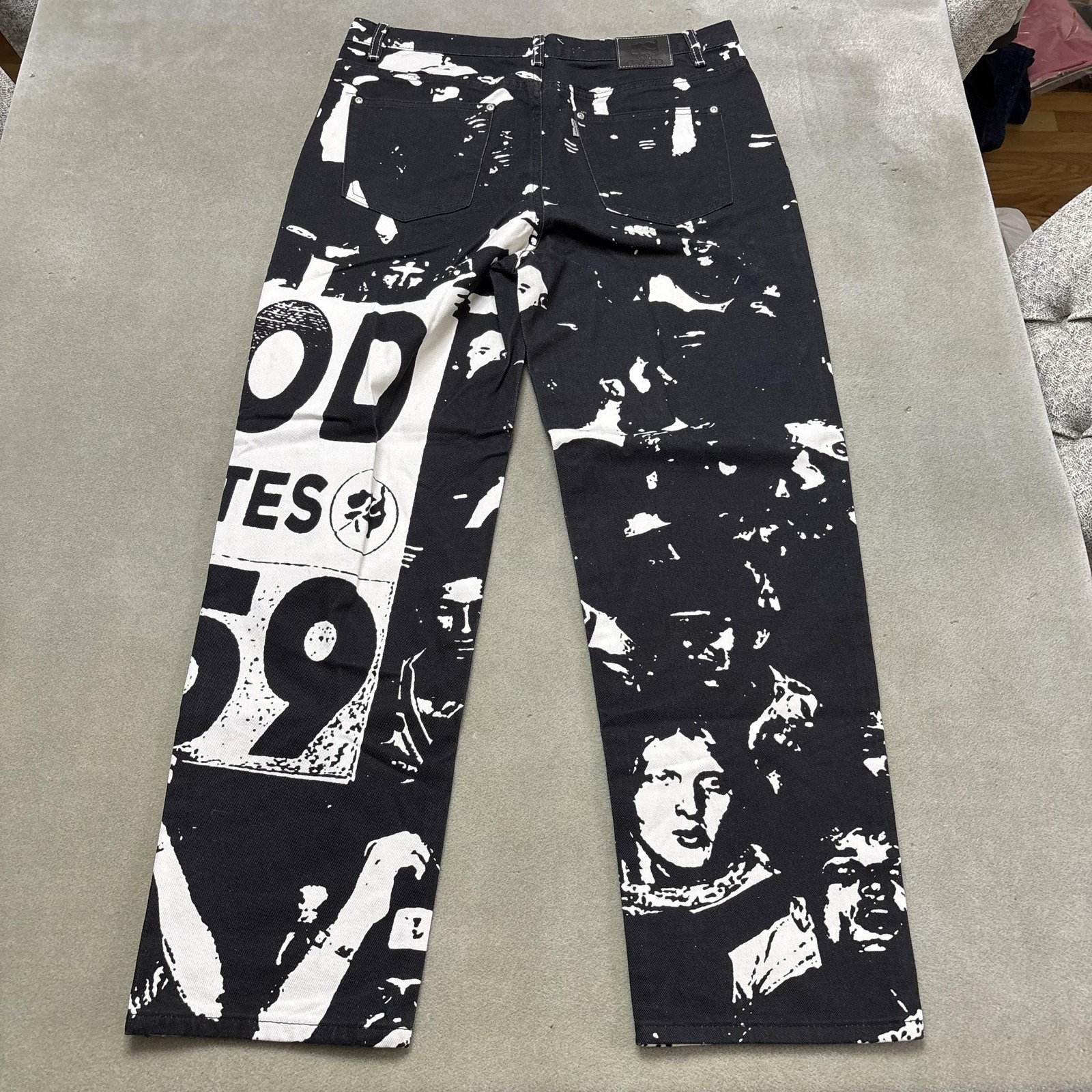 G59 Pants Mens 32x30 God Hates G59 Straight Leg Jeans Streetwear $uicideboy$