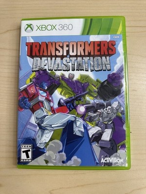 Transformers: Devastation (Microsoft Xbox 360, 2015) No Manual Used