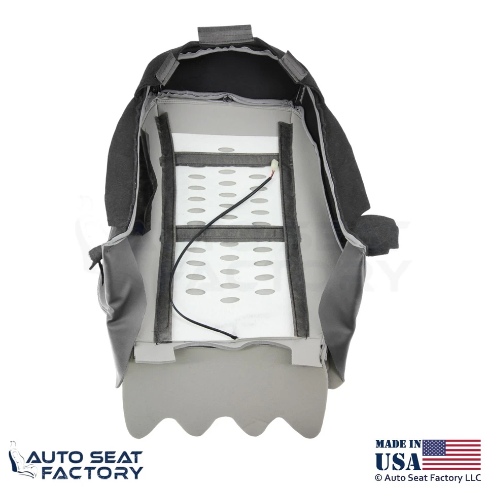 Mercedes Benz Clase S S550 2010-2013 cuero genuino pasajero cubierta inferior gris Foto 2 de 4