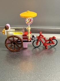 LEGO Friends 41030 Olivia's Ice Cream Bike Complete Set w/ Instruction & Minifig