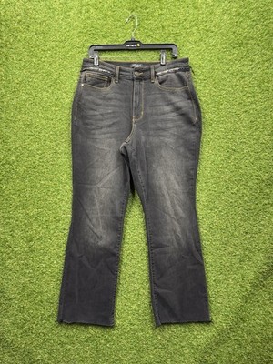 Judy Blue Jeans Womens 14W Slim Bootcut Black Denim Stretch JB82535BK-PL Casual