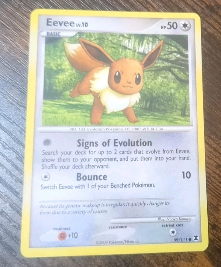 Eevee 59/111 Common Rising Rivals LP