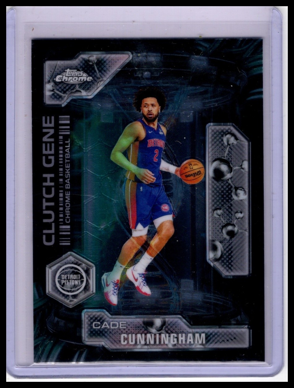 2025-26 Topps Chrome #CG-18 Cade Cunningham Clutch Gene
