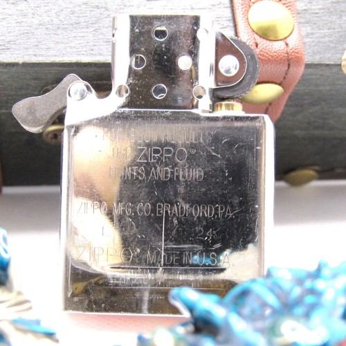 Blue Dragon Red Phoenix Jacket Zippo Oil Lighter 2024 MIB Rare - Picture 13 of 13