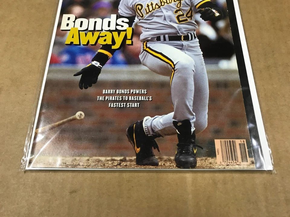 VTG Sports Illustrated Magazine - "Bonds Away!" - May 4, 1992 - Image 3 of 4