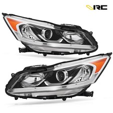 Vrc For 2016-2017 Honda Accord Oe Style Halogen Led Drl Headlights Assembly Pair Vrc For 2016-2017 Honda Accord Oe Style Halogen Led Drl Headlights Assembly Pair