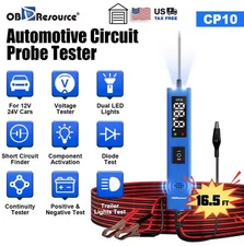 2025 OBDResource Automotive Power Circuit Probe Tester CP10 0-80V DC LED