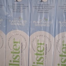 Glister Multi-Action Toothpaste Plant-Based Whitens Freshens Protects Enamel