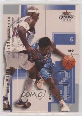 2003-04 Fleer Genuine Insider Reflections 52/99 Andre Miller #2 fm0