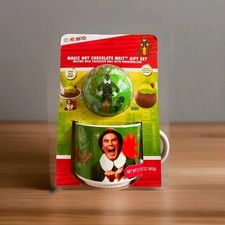 Elf Magic Hot Chocolate Hot Cocoa Melting Ball Mug Gift Set Expires 8/31/2026