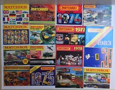 Matchbox Collectors Catalogs Lot of  16 Books From 1967 to 1986