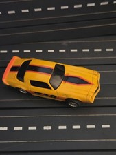 Tyco '79 Camaro Z-28 Yellow/Black/Orange Rare Slot Car