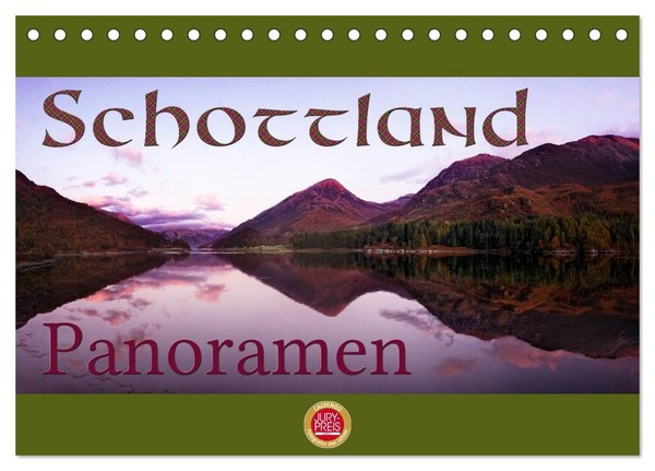 Schottland Panoramen (Tischkalender 2027 DIN A5 Quer), Calvendo Monatskalender-image