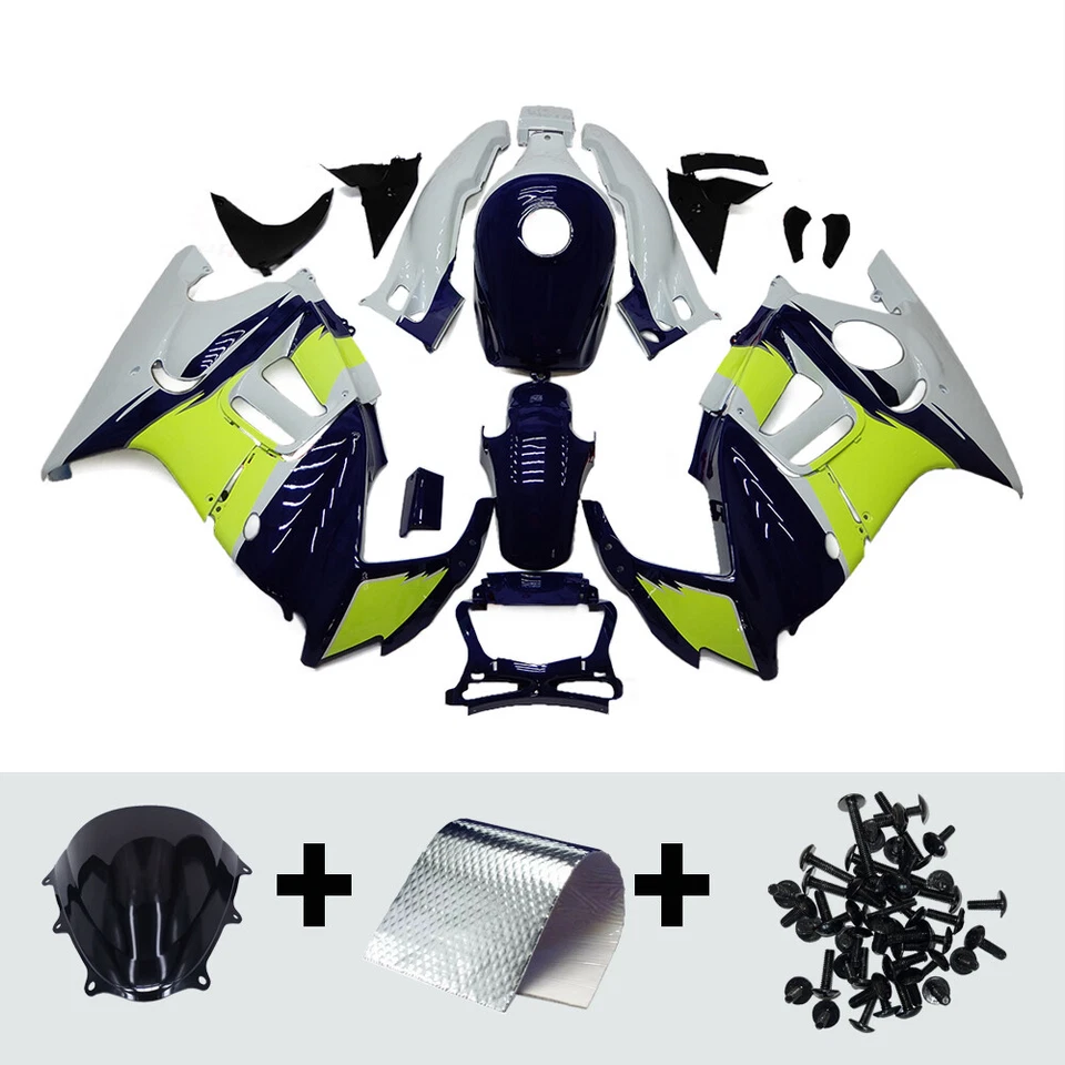 Kit de carenados de inyección para carrocería de plástico ABS Honda CBR600F3 95 96 1995 1996 Foto 3 de 4