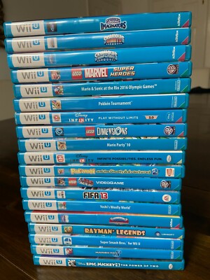 WiiU Spiele (Disney Infinity/Lego/Skylanders/PacMan/MarioKart/Mickey)