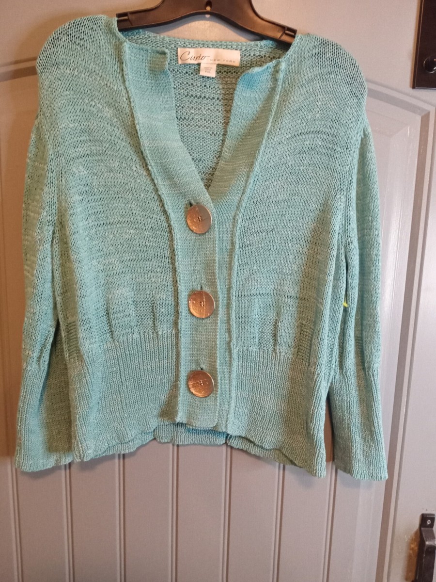 Cardigan Court Cupio Taille L - Occasion Très Bon état, Style Cropped, Parfait Pour Une Tenue Décontractée