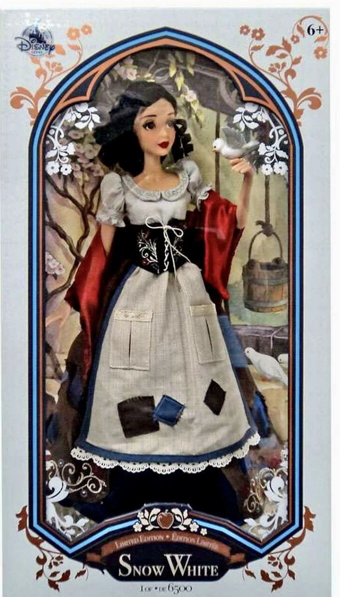 NEW Disney Store Snow White In Rags Doll 17 Limited Edition LE Heirloom RARE