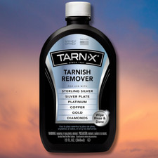 Jewelry Cleaner Tarnish Remover 12 Oz. Tarn-X Silver Gold Copper Clean Polish.