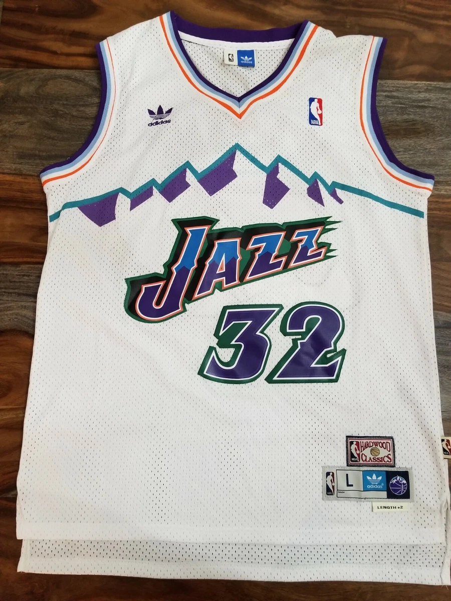 2010-13 UTAH JAZZ JEFFERSON #25 ADIDAS JERSEY (AWAY) Y - Classic American  Sports