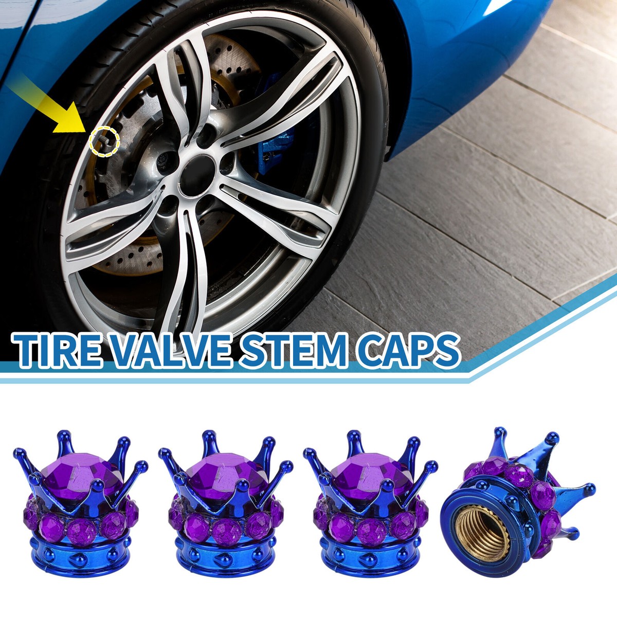 Black Plastic Car Tire Valve Caps With Rubber Rings Set Of 20 Dome Black Plastic Car Tire Valve Caps With Rubber Rings Set Of 20 Dome