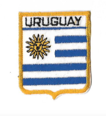 Uruguay Flag Bandera Shield Patch Size 2.5"x 3" inches | eBay