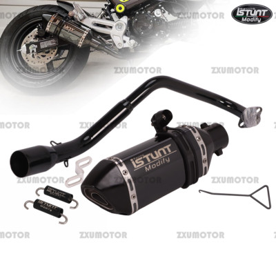 Motorcycle Front Exhaust System Muffler Pipe For Honda Grom Msx125 2013-2023