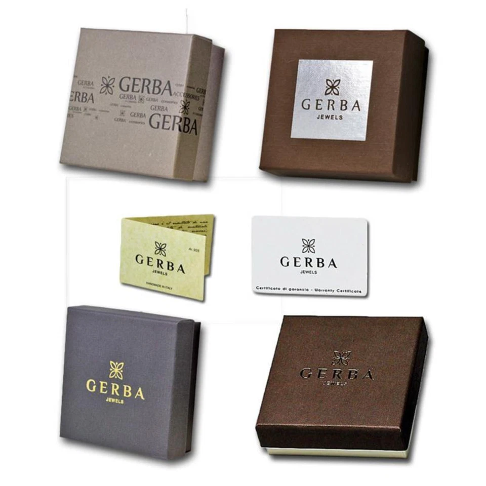 Bracciale Unisex GERBA 148 Pietre Naturali con Bottonr Argento 925 - Immagine 3 di 3