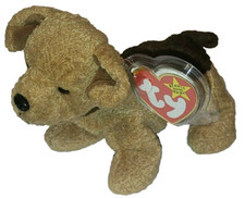 Ty Beanie Baby - TUFFY the Dog 6.5 Inch NEW MWMTs Plush Stuffed Animal Toy