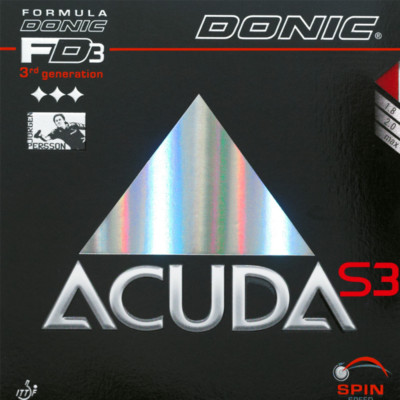 Donic Acuda S3 Table Tennis and Ping Pong Rubber, We Ship in 10 Business Days!