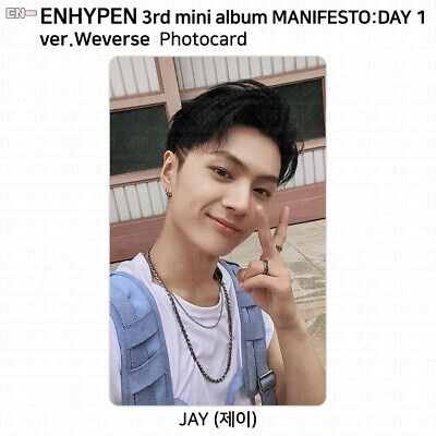 Enhypen 3rd Mini Album Manifesto Day1 Official Photocard Enhypen 3rd Mini Album Manifesto Day1 Official Photocard