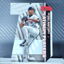 Pedro Martinez 2021 Topps PLATINUM PLAYERS DIE-CUT #PDC-4 - Red Sox