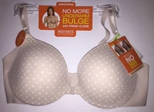 WARNER'S NO SIDE EFFECTS FRONT CLOSE UNDERWIRE BRA Style 2561 HTF Item NEW