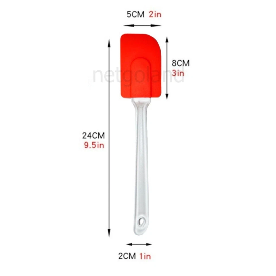 Cream Scraper Anti-deformed Silicone Cooking Utensils Spatula Kitchen Tool NGL-1 - Image 2 of 2