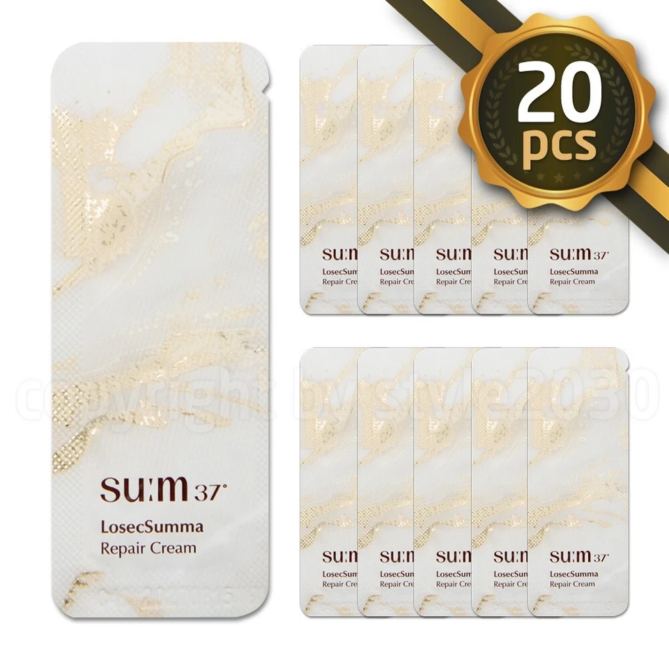 SU:M 37 ̊ SU:M37 LosecSumma Repair Cream 1ml x 20 Stück (20ml) Anti Aging SUM37 K-Beauty
