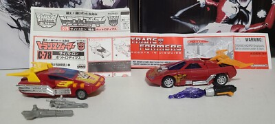 Rodimus Figure Lot Transformers Robots in Disguise Takara 2000 Complete C-78