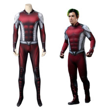 Titans Beast Boy Cosplay Costume  DC Outfit
