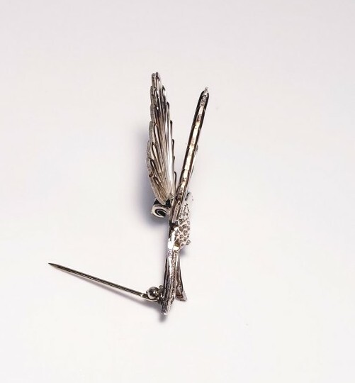 Wire Wrapped Signed Sterling Silver Engraved Humm… - image 13