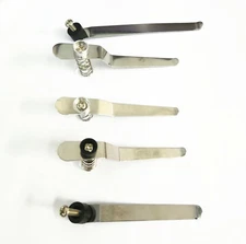 A Pair Biological Stereo Microscope Working Stage Specimen Presser Slice Clips