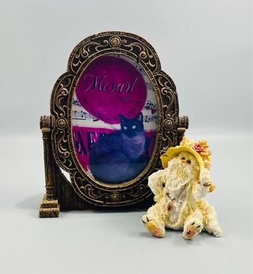 Boyds Bears & Friends Purrstone Ready for my Close Up Picture Frame