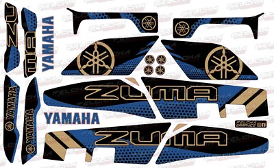 Kit Graficas Yamaha BWS Zuma Chuma 2022-2024