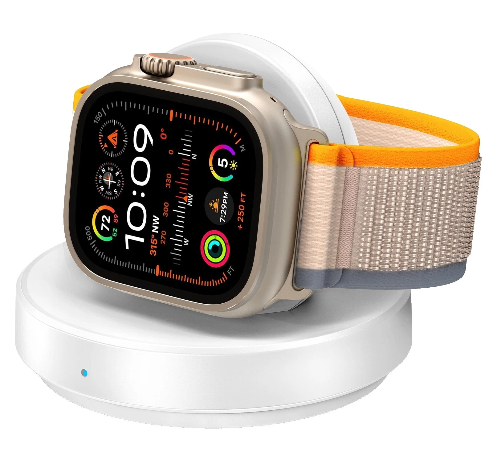 Cargadores de teléfono celular inalámbrico blanco y Soportes Para Apple