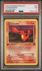 Charmander 1st Edition PSA 7 Team Rocket 50/82 Pokémon Card Near Mint+